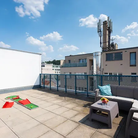 Premium Penthouse With Terrace In Appartement Prague