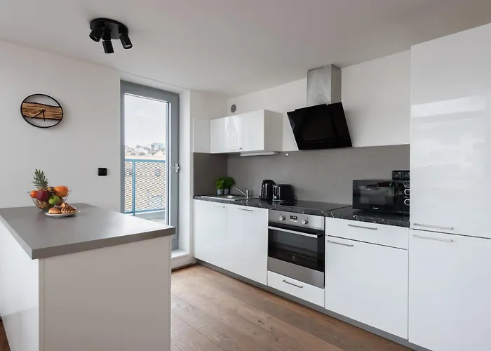 Premium Penthouse With Terrace In 프라하