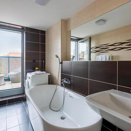 Premiumn Penthouse With Terrace In * براغ