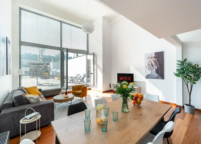 Premium Penthouse With Terrace In * Prag