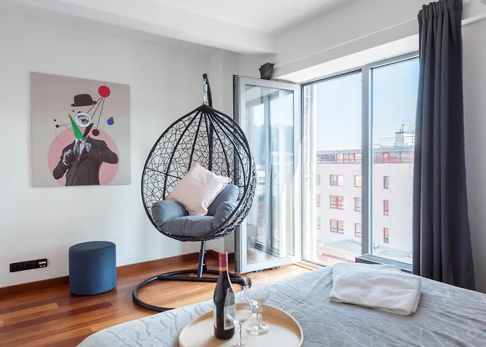 Premium Penthouse With Terrace In Apartment Prag